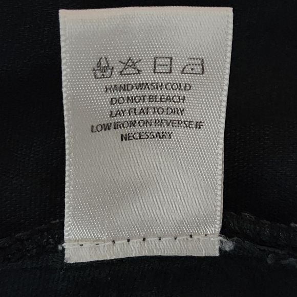 tgla Black Faux Leather Mini Skirt with Belt Size Medium - Picture 6 of 9